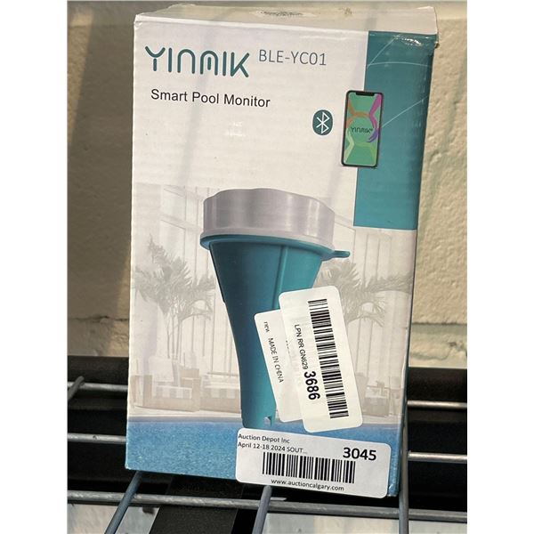 Yinnik Smart Pool Monitor smart phone enabled