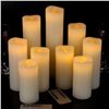 Image 1 : Flameless LED Candle Set of 9