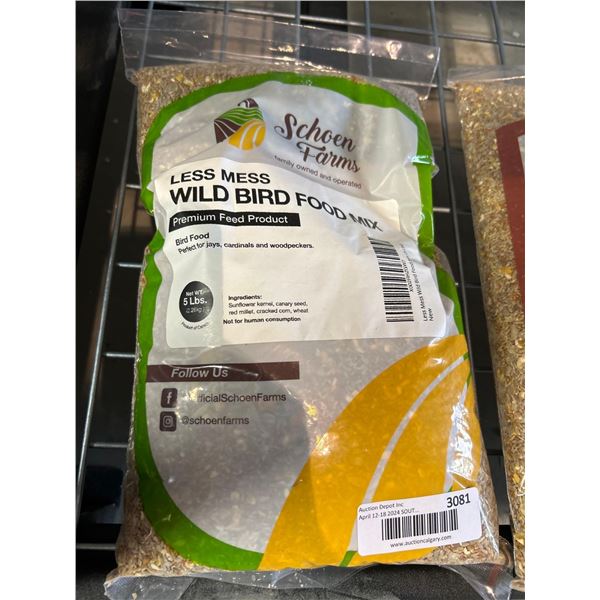 Schoen Farms Wild Bird Food Mix 2.26kg