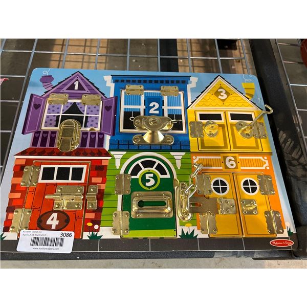 Melissa & Doug Wood Activity Puzzle