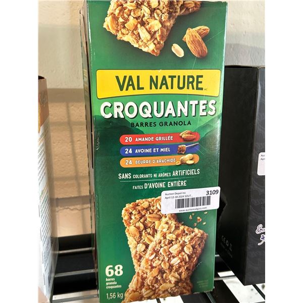 Nature Valley Granola Bars assorted 68 count 1.56kg