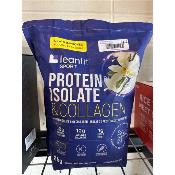 Lean Fit Sport Protein Isolate & collagen 2KG