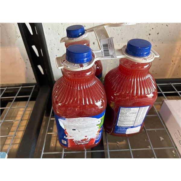 Motts Clamato Juice Lot of 3 x 1.89L