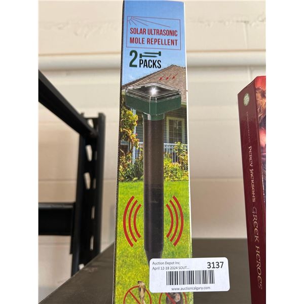Solar Ultrasonic Pest Repellant 2 pack