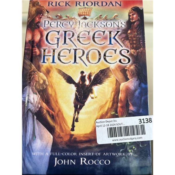 Percy Jackson Greek Heroes Hard cover