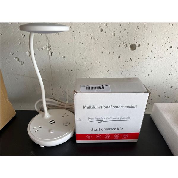 Flexible Desk Lamp LED with USB Ports & Plugs
