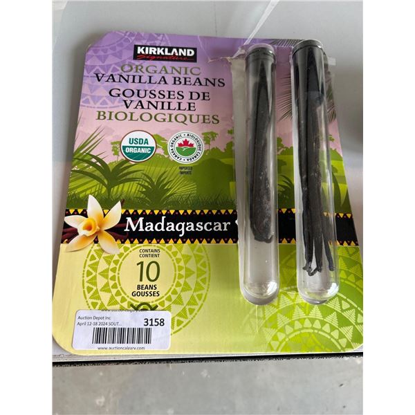 Kirkland Organic Vanilla Beans