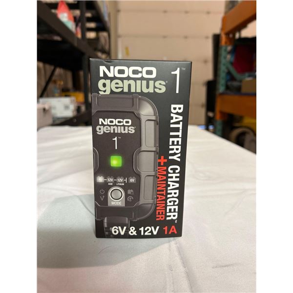 Noco genius battery charger and maintainer, wall plug in charger for car batteries