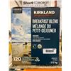 Image 1 : Kirkland signature breakfast blend coffee pods for Keurig coffee machine