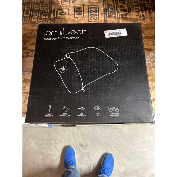 Lomitech Foot Massage & Foot Warmer, Fast Heating for Heat Therapy & Pain Relief