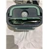 Image 4 : Electric self heating lunchbox with utensils and carrying bag