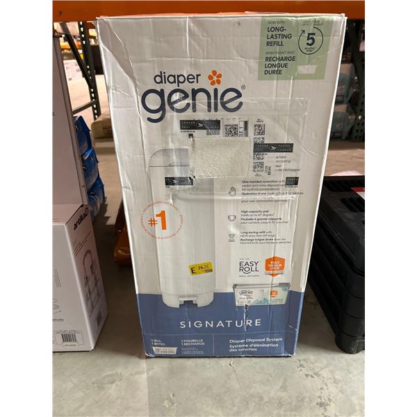 Diaper genie signature diaper disposal garbage can
