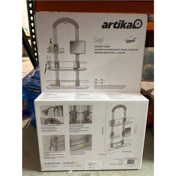 Artika "Sage" shower caddy organizer
