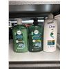 Image 1 : Lot of Herbal Essences scalp balance shampoo and conditioner and Dove daily moisture conditioner