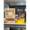 Image 1 : Combo lot of Made Good chocolate chip granola bars and Fibre 1 oats and chocolate granola bars