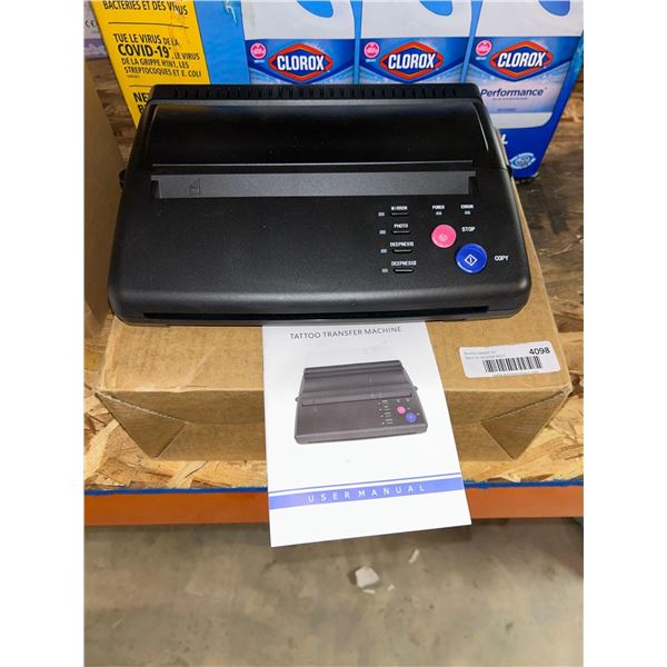 Tattoo Printer Machine,Tattoo Transfer Stencil Machine Thermal Copier for Temporary and Permanent Ta