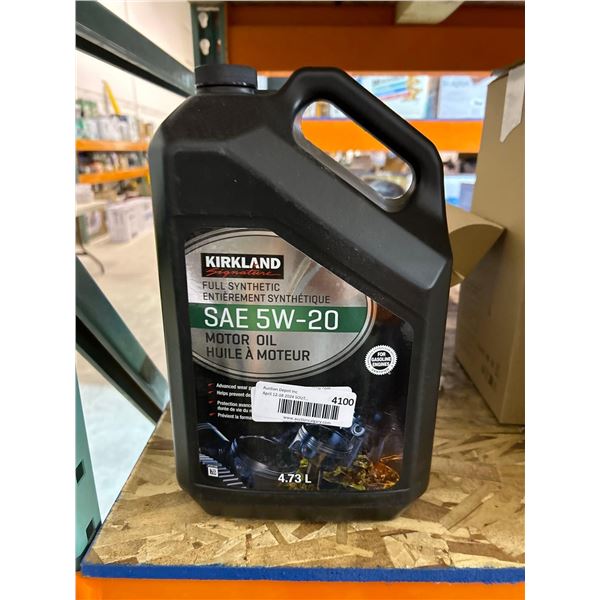 Kirkland signature full synthetic 5W-20 motor oil 4.73L