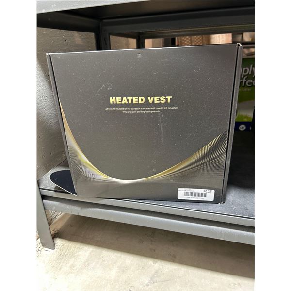 Hlaohswer mens heated vest, size 2XL
