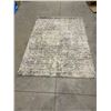 Image 1 : E Carpet gallery "Alpaca" white shag rug 5'3"x7'3"