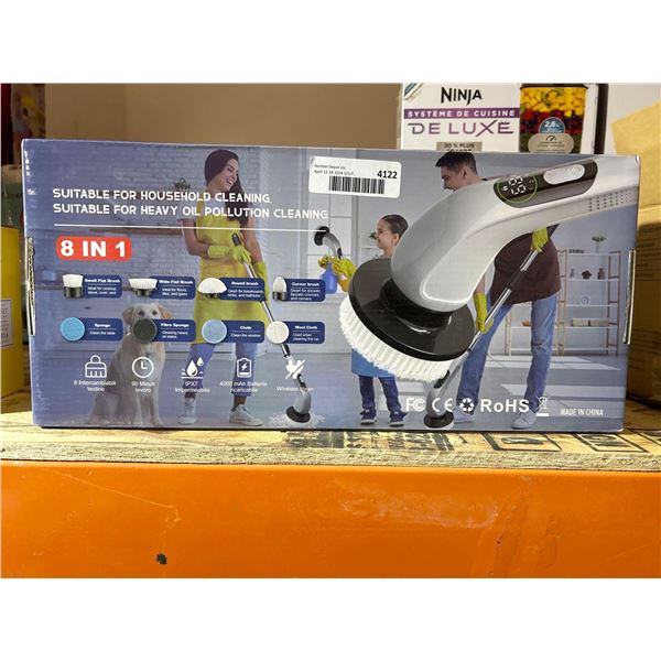 8 in 1 cleaning brush suitable for all household cleaning needs