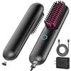 Image 3 : TYMO Cordless Hair Straightener Brush - Porta PRO Portable Straightening Brush for Travel, Mini Ioni