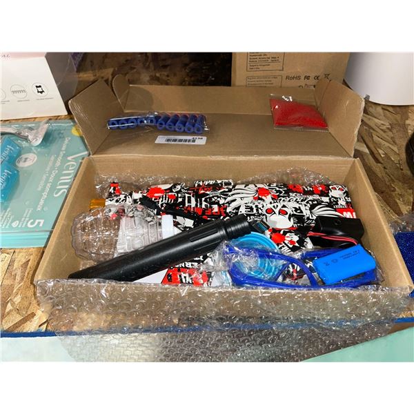 Automatic Gel Blaster with Goggles and 50,000 Gel Beads，Children's Toy Gun Gel Ball Blaste