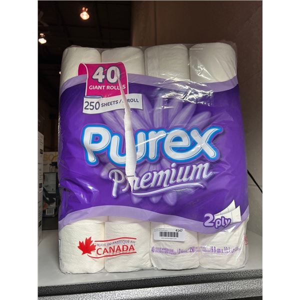 Purex premium toilet paper / bathroom tissue, Pack of 40 rolls
