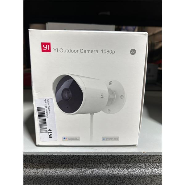 YI outdoor 1080p security camera with motion detection