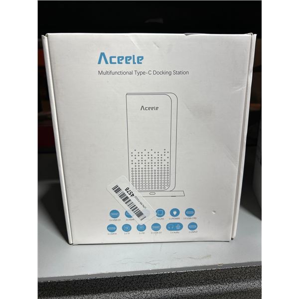 Aceele Triple Display USB C Docking Station 15 in 1 USB C Dock