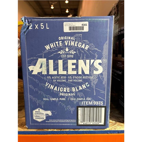 Allens original white vinegar 2x5L