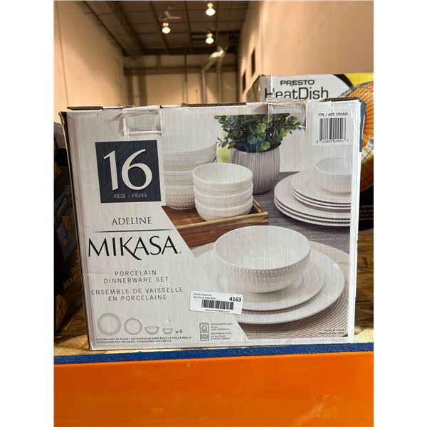 Mikasa Adeline 16 piece porcelain dinnerware set