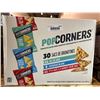 Image 1 : Pop corners popped-corn chip snacks, variety pack 30x28g