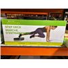 Image 1 : Gaiam essentials step deck adjustable aerobic exercise step deck