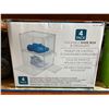 Image 1 : Stackable shoe box & organizer, pack of 4 boxes