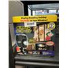 Image 1 : Holiday window movie projector, includes 6 Halloween movies and 6 Christmas movies