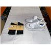 Image 1 : Lot of Champion white sneakers ladies size 8 and 2 packs of Manitobah size small socks