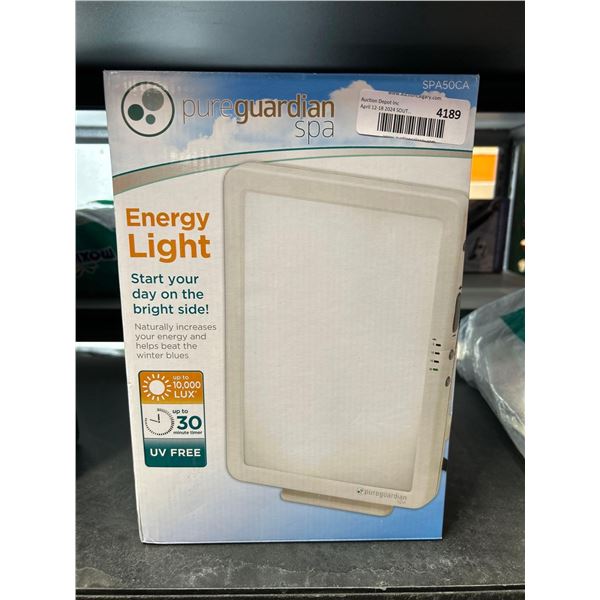 Pure guardian spa energy light