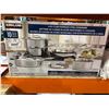 Image 1 : Kirkland signature 10 piece stainless steel cookware set