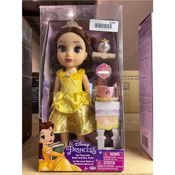 Disney Princess tea time with Belle childrens doll toy