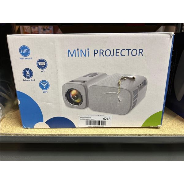 Mini WiFi portable video projector
