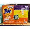 Image 1 : Tide coldwater spring meadow laundry detergent pods, box of 152 pods