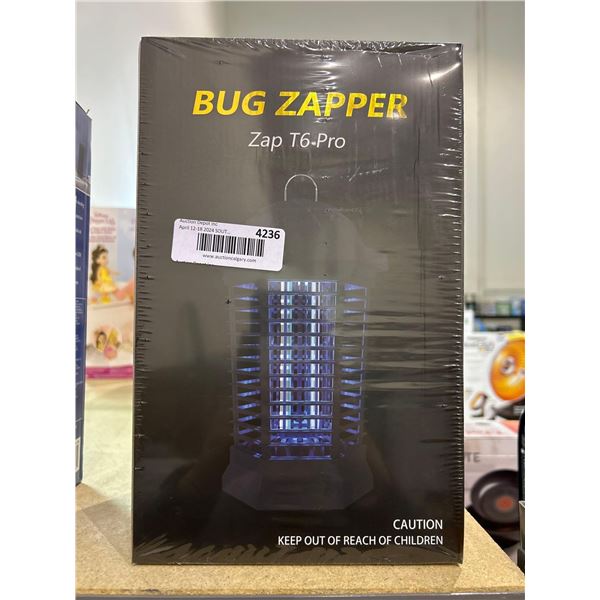 Bug zapper zap T6 pro, protects up to 1/2 acre