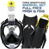 Image 3 : Body Globe free breathing snorkel mask and fins