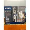 Image 1 : Weiser Halo Wi-Fi smart door lock with electronic deadbolt and handleset combo pack