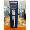 Image 3 : Weiser Halo Wi-Fi smart door lock with electronic deadbolt and handleset combo pack