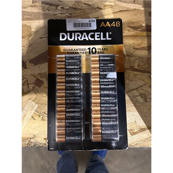 Duracell AA batteries pack of 48