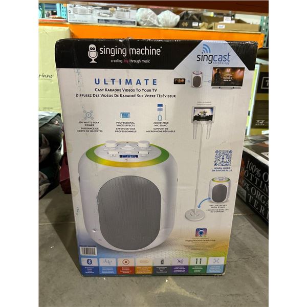 Singing machine ultimate karaoke machine