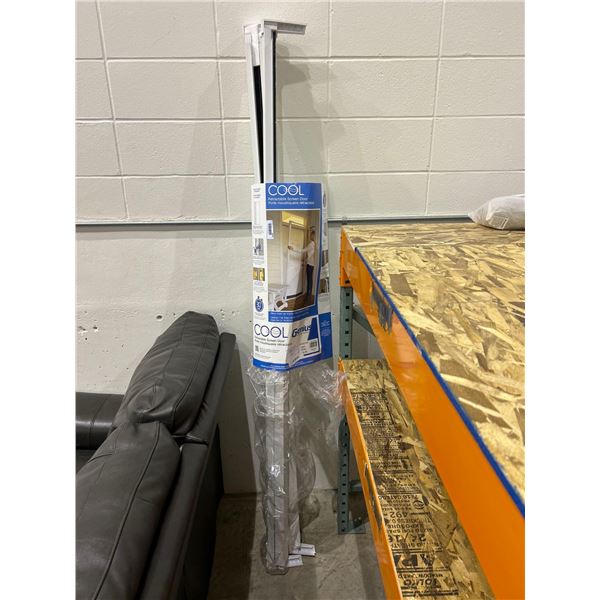 Cool Genius Retractable Screen for Single Door (Standard {Width (32" to 36") x Hight 80", White)