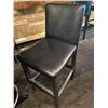 Image 2 : Leather Style Low Back Commercial Bar Stool