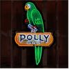 Image 1 : NO RESERVE POLLY GAS NEON SIGN IN SHAPED STEEL CAN 